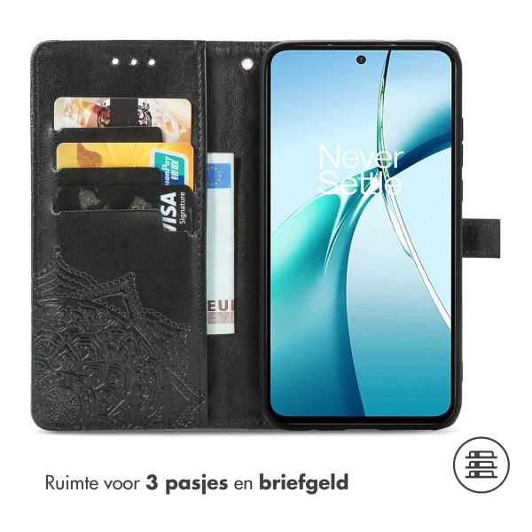 imoshion Mandala Bookcase Google Pixel 9A - Zwart