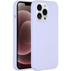 Accezz Liquid Silicone Backcover Apple iPhone 13 Pro Max - Paars