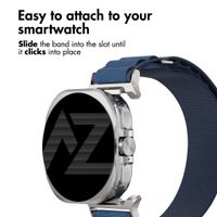 Accezz Nylon Alpine Band Samsung Galaxy Watch Ultra 2 (2026) / Ultra (2024/2025) - Dark Blue