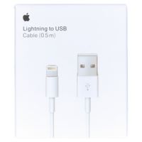 Apple Lightning naar USB-A kabel - 0,5 meter - Wit