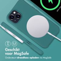 imoshion Color Backcover met afneembaar koord MagSafe Apple iPhone 15 - Donkergroen