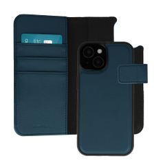 imoshion Uitneembare 2-in-1 Luxe Bookcase Apple iPhone 15 - Blauw