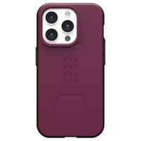 UAG Civilian Backcover MagSafe iPhone 15 Pro - Bordeaux