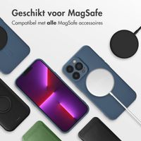 imoshion Color Backcover met MagSafe Apple iPhone 13 Pro - Donkerblauw