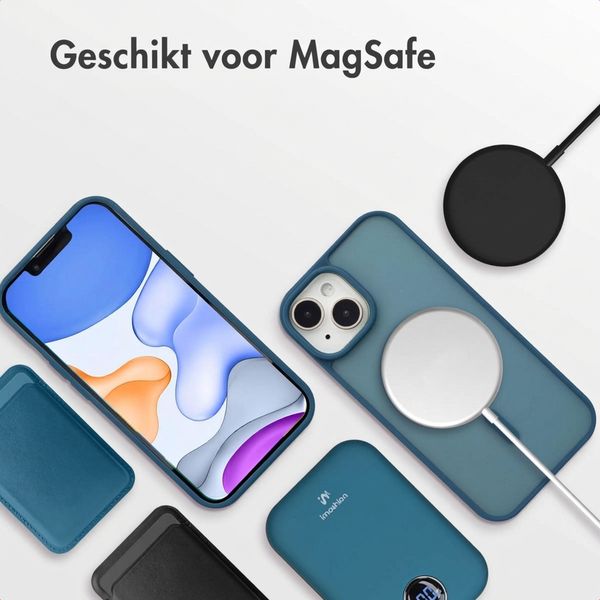 imoshion Color Guard Backcover met MagSafe Apple iPhone 15 - Donkerblauw