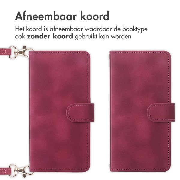 imoshion Bookcase met koord Samsung Galaxy A25 (5G) - Rood