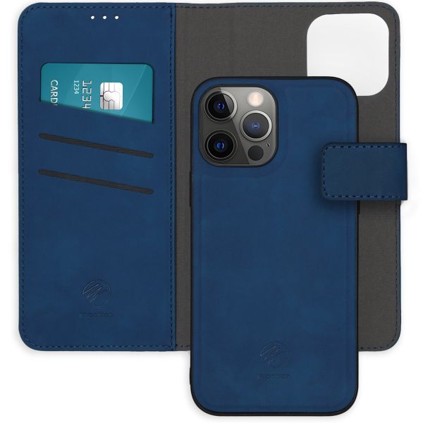 imoshion Uitneembare 2-in-1 Luxe Bookcase iPhone 13 Pro Max - Blauw