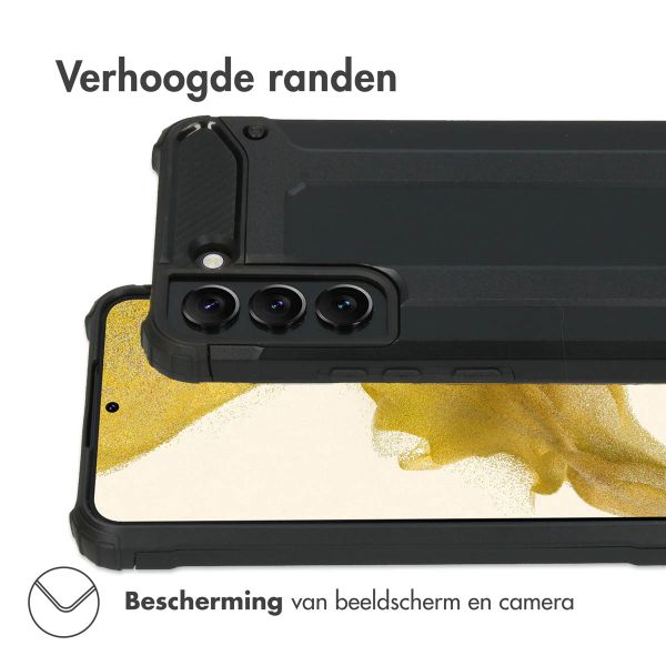 imoshion Rugged Xtreme Backcover Samsung Galaxy S22 Plus - Zwart