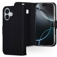 Accezz Wallet Softcase Bookcase Apple iPhone 17 - Zwart