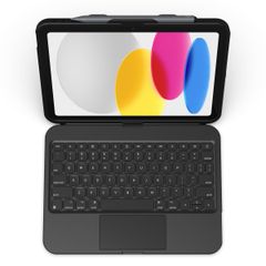 ZAGG Tough Keys keyboard bookcase Apple iPad 11 (2025) 11 inch A16 / iPad 10 (2022) 10.9 inch - QWERTY / NL - Zwart