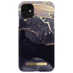 iDeal of Sweden Fashion Backcover iPhone 11 - Golden Twilight Marble