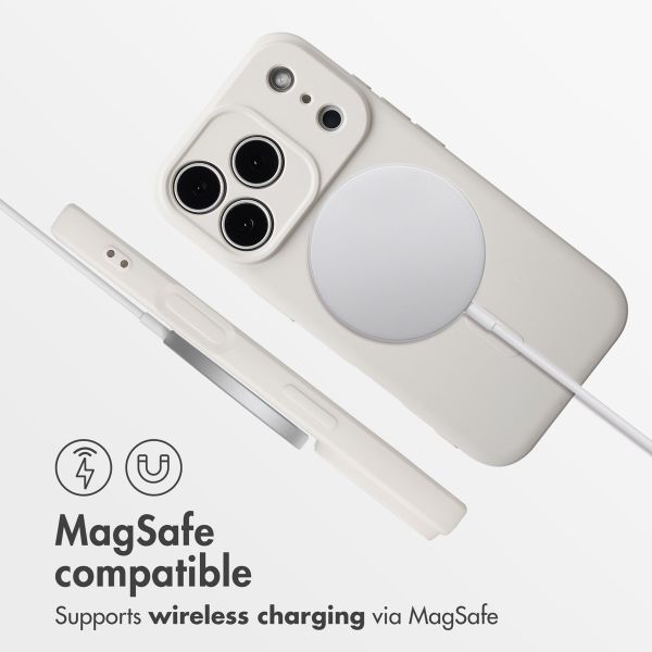 imoshion Colour Back Cover with MagSafe Apple iPhone 17 Pro Max - Beige