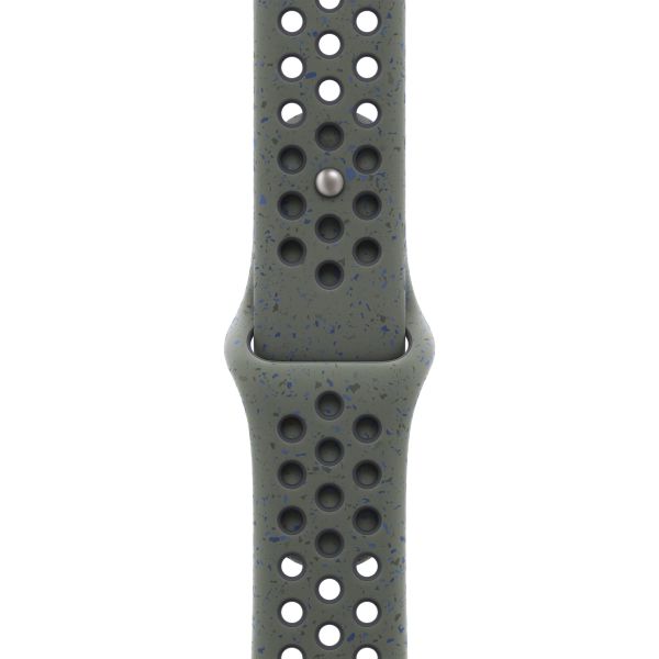 Apple Nike Sport Band Apple Watch Series 1 t/m 9 / SE (38/40/41 mm) | Series 10 / 11 (42 mm) - Maat S/M - Cargo Khaki