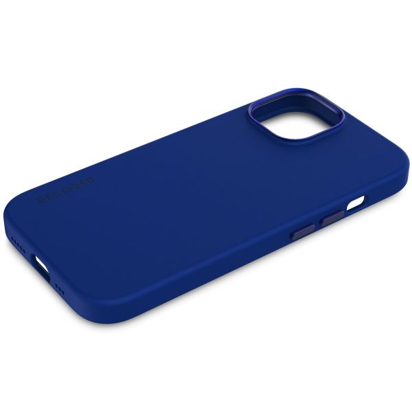 Decoded Silicone Backcover MagSafe iPhone 15 - Donkerblauw