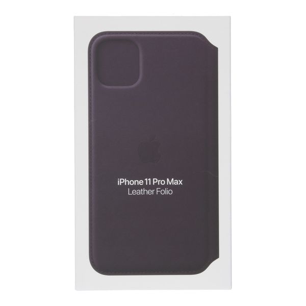 Apple Leather Folio Bookcase Apple iPhone 11 Pro Max - Aubergine