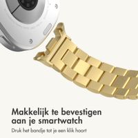imoshion Stalen bandje Samsung Galaxy Watch 9 (40/44mm) / Watch 8 (40/44mm) / Classic (46mm) - Goud