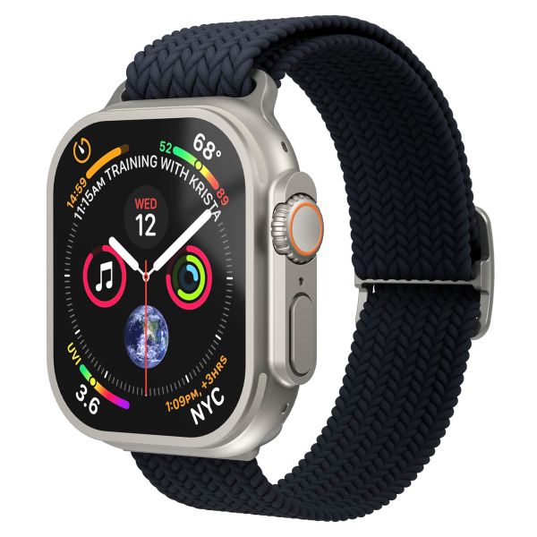 Vonmählen Woven Loop bandje Apple Watch | 44/45/46/49 mm - Navy