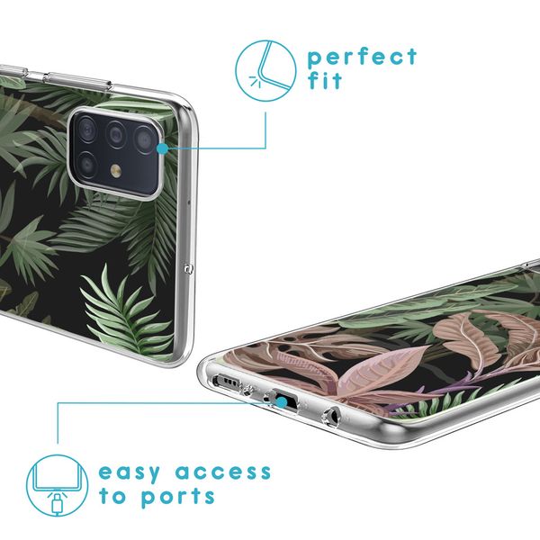 imoshion Design hoesje Samsung Galaxy A51 - Dark Jungle