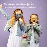 imoshion Sing & Shine Karaoke set - Speaker en 2 microfoons - Mintgreen