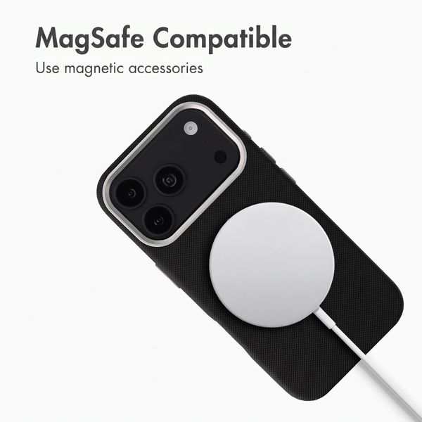 Accezz Mesh Back Cover with MagSafe Apple iPhone 17 Pro - Black