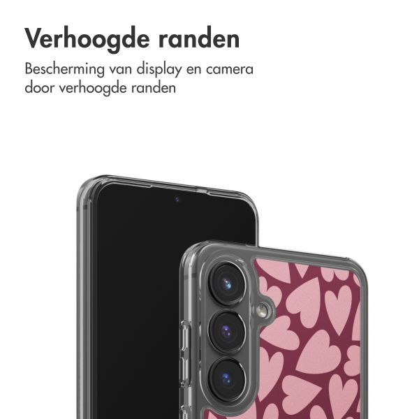 imoshion Design hoesje Samsung Galaxy S25 FE - Hearty Blush