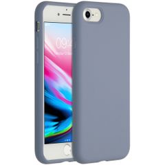 Accezz Liquid Silicone Backcover Apple iPhone SE (2022 / 2020) / 8 / 7 - Lavender Gray