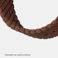 imoshion Corduroy bandje Apple Watch | 38/40/41/42 mm - Bruin