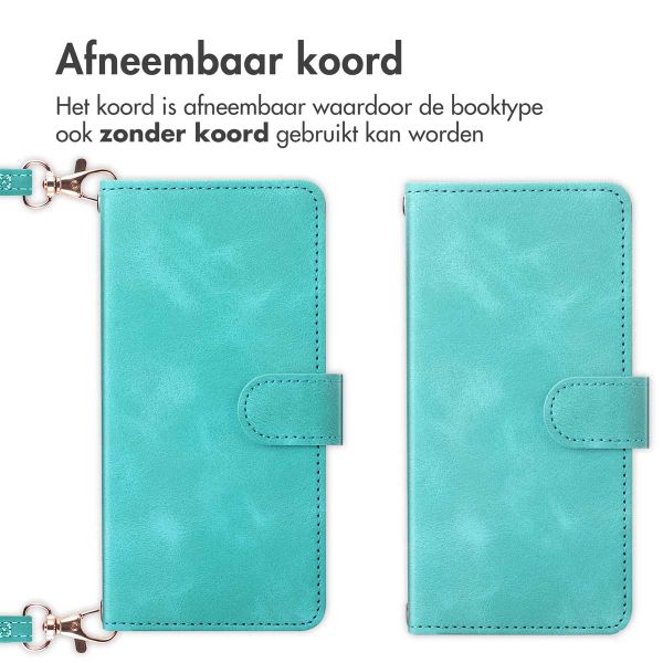 imoshion Bookcase met koord Samsung Galaxy S24 - Turquoise