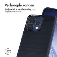 imoshion Brushed Backcover Oppo Reno15 F (5G) - Donkerblauw