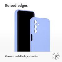 Accezz Liquid Silicone Backcover Samsung Galaxy A15 (5G/4G) - Paars