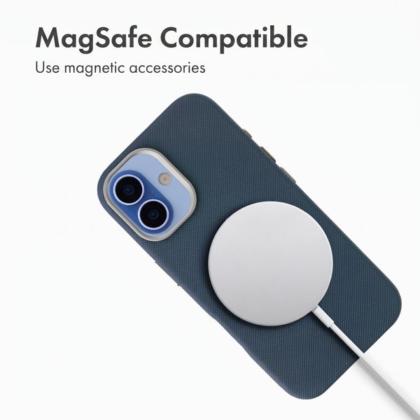 Accezz Mesh Back Cover with MagSafe Apple iPhone 17 - Dark Blue