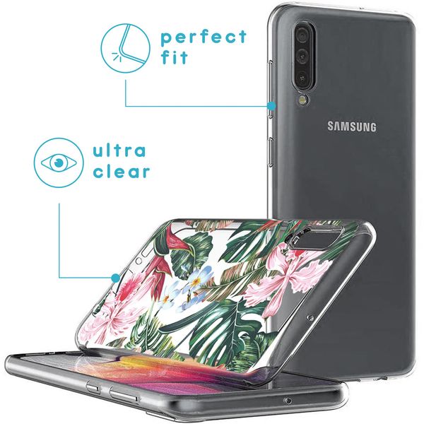 imoshion Design hoesje Galaxy A50 / A30s - Tropical Jungle