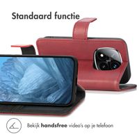 imoshion Luxe Bookcase Xiaomi Redmi Note 14 Pro (4G) - Rood