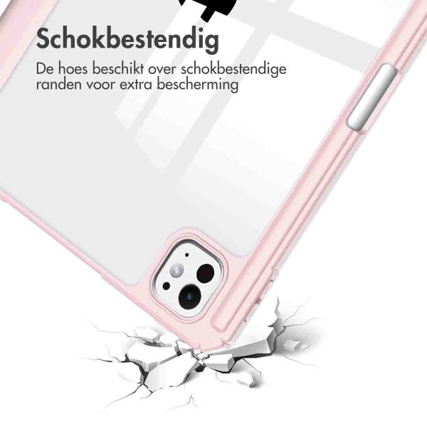 imoshion Trifold Hardcase Bookcase Apple iPad Pro 11 (2024) M4 - Roze