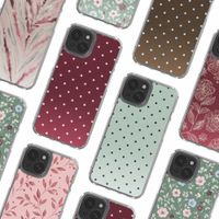 imoshion Design hoesje Apple iPhone 15 - Polka Dot Bordeaux