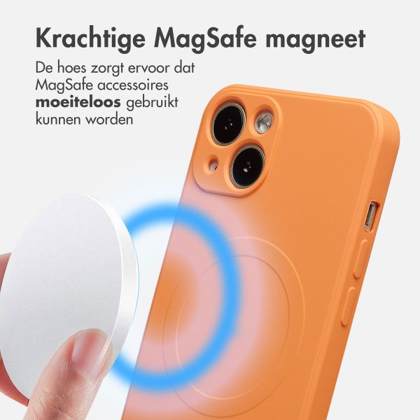 imoshion Color Backcover met MagSafe Apple iPhone 13 - Neon Orange