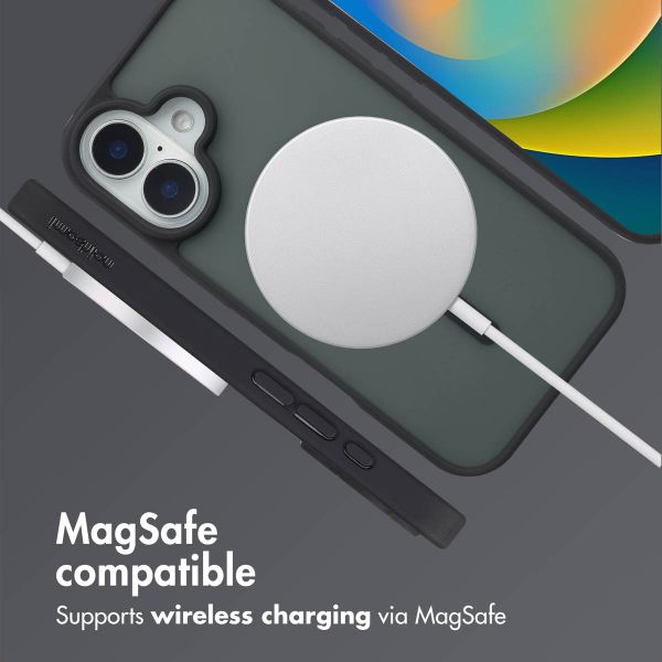 imoshion Colour Guard Back Cover with MagSafe Apple iPhone 16 - Black