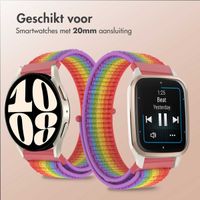 imoshion Nylon bandje klittenband - Universeel 20 mm aansluiting - Rainbow