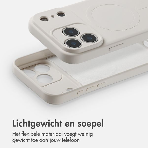 imoshion Color Backcover met MagSafe Apple iPhone 17 Pro Max - Beige