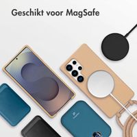 imoshion Color Backcover met afneembaar koord met MagSafe Samsung Galaxy S25 Ultra - Beige