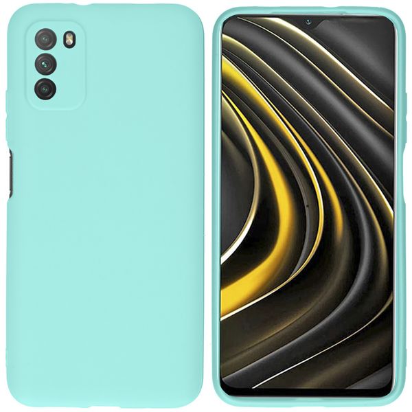 imoshion Color Backcover Xiaomi Poco M3 - Mintgroen