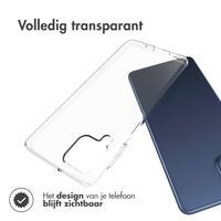 Accezz Clear Backcover Samsung Galaxy M53 - Transparant