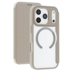 imoshion Transparante Bookcase met MagSafe Apple iPhone 17 Pro - Beige