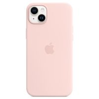 Apple Silicone Back Cover with MagSafe Apple iPhone 14 Plus - Chalk Pink