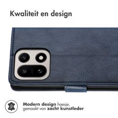 imoshion Luxe Bookcase OnePlus 15 - Donkerblauw