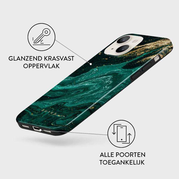 Burga Tough Backcover iPhone 13 - Emerald Pool