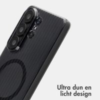 Accezz Lite Backcover met MagSafe | Fluted | Samsung Galaxy S26 Ultra - Zwart