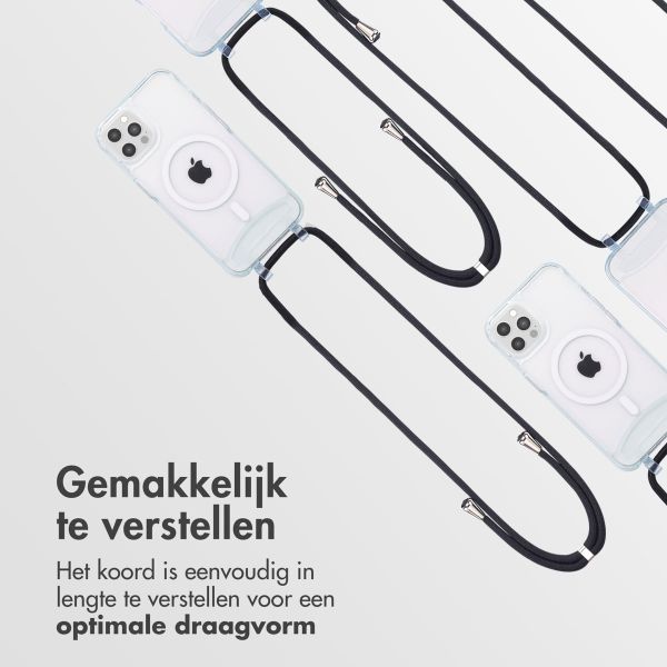 imoshion MagSafe Backcover met afneembaar koord iPhone 12 Pro Max - Transparant