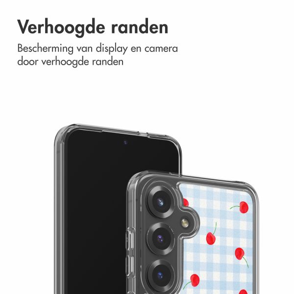 imoshion Design hoesje Samsung Galaxy S25 - Cherry Check