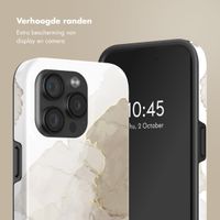 Selencia Vivid Backcover met MagSafe Apple iPhone 15 Pro - Marble Light Brown